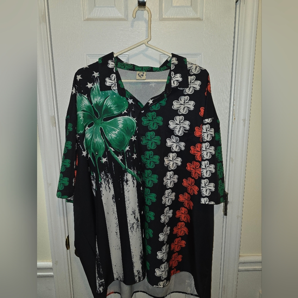 Shamrock Hawaiian Shirt Hardaddy